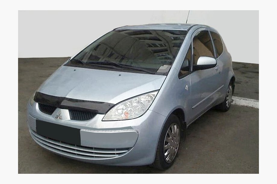 Mitsubishi Colt 2004–2012 Deflektor kapoty 2009+ (SIM) Image