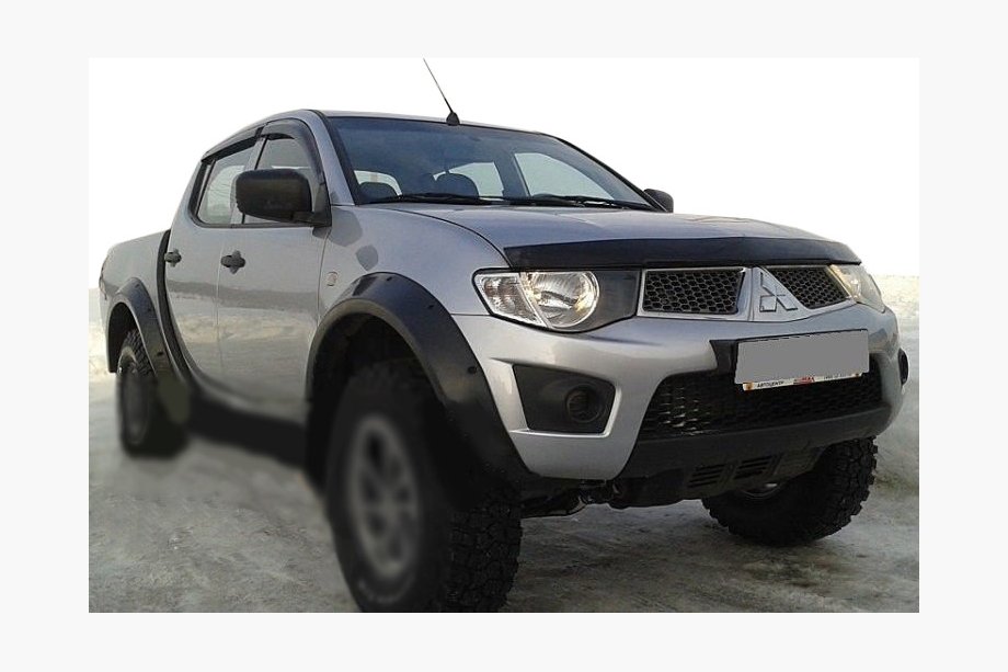 Mitsubishi L200 2006–2015 Deflektor kapoty (SIM) Image