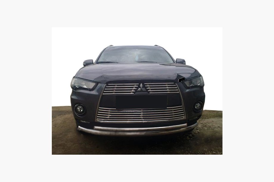 Mitsubishi Outlander 2006–2012 Krátky deflektor kapoty 2009-2012 (SIM) Image