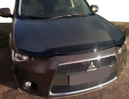 Mitsubishi Outlander 2006–2012 Dlhý deflektor kapoty 2009-2012 (SIM) fotografia 1