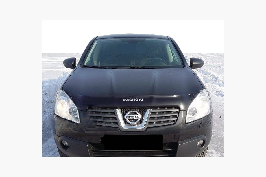 Nissan Qashqai 2007–2010 Deflektor kapoty s logom (SIM) Image