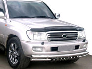 Toyota Land Cruiser 100 1998–2007 Deflektor kapoty s logom (SIM) fotografia 1