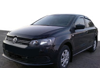 Volkswagen Polo 2010–2017 Deflektor kapoty SD/HB 2009-2015 (SIM) fotografia 1