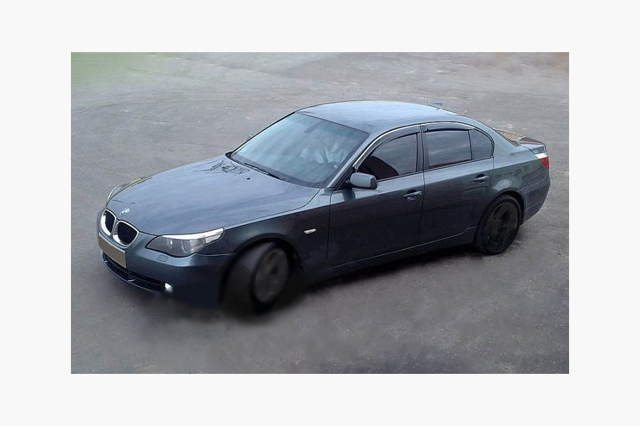 BMW 5. rad E60/E61 2003–2010 Deflektory okien (4 ks, SIM chróm) Image