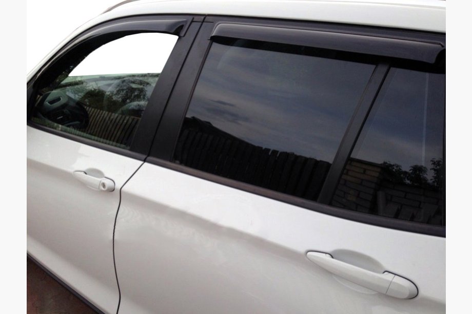 BMW X3 F25 2011–2018 Ofuky okien (4 ks, SIM) Image