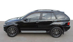BMW X5 E53 1999–2006 Ofuky okien (4 ks, SIM) fotografia 1