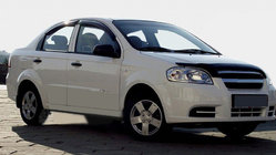 Chevrolet Aveo T250 2005–2011 Okenné deflektory SD (4 ks, SIM) fotografia 1