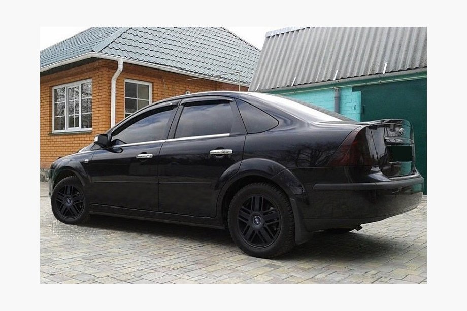 Ford Focus II 2005–2008 Deflektory okien SD/HB (4 ks, SIM) Image