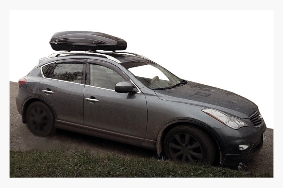 Infiniti EX 2007–2013 Ofuky okien (4 ks, SIM) Image