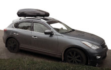 Infiniti EX 2007–2013 Ofuky okien (4 ks, SIM) fotografia 1