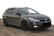 Kia Ceed 2007–2012 Ofuky okien HB (4 ks, SIM) fotografia 1