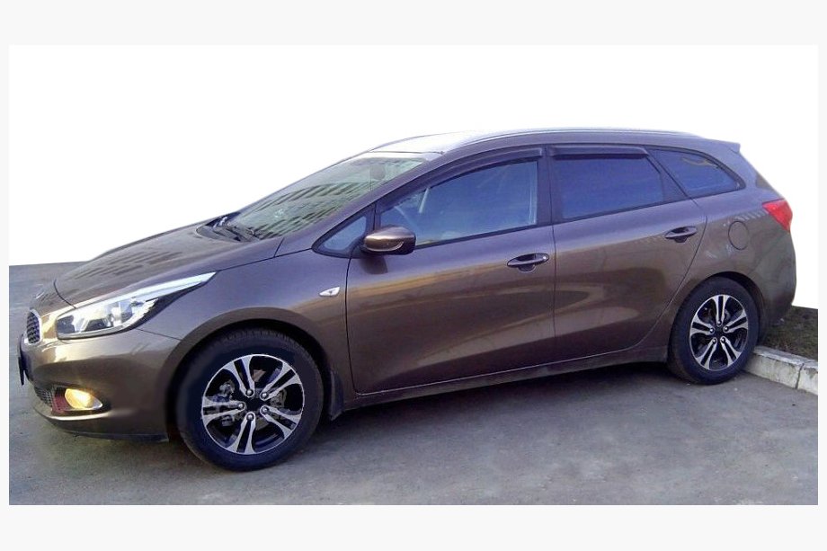 Kia Ceed 2012–2018 Okenné veterné deflektory WG (4 ks, SIM) Image
