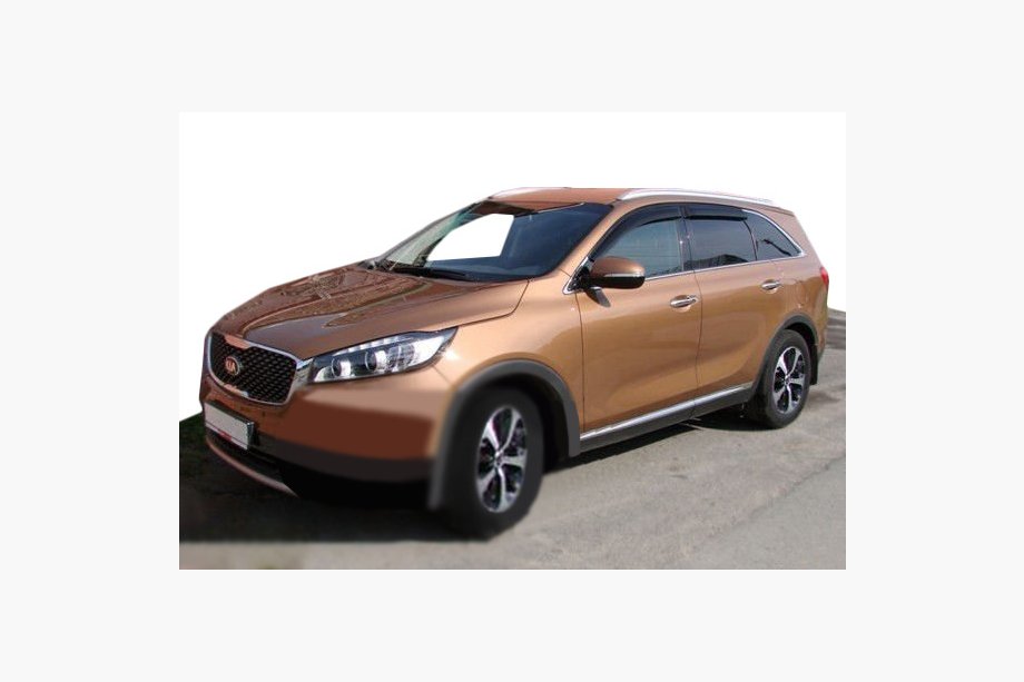 Kia Sorento III UM 2014–2020 Ofuky okien (4 ks, SIM) Image