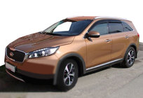 Kia Sorento III UM 2014–2020 Ofuky okien (4 ks, SIM) fotografia 1