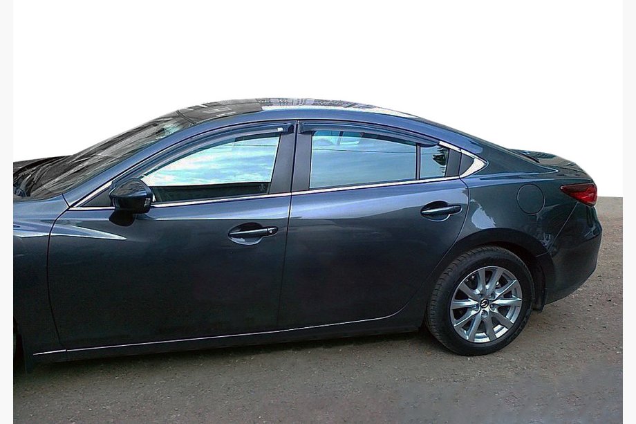 Mazda 6 2012–2024 Okenné deflektory SD (4 ks, SIM) Image