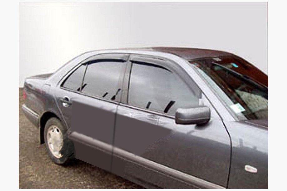 Mercedes E-class W210 1995–2002 Okenné deflektory SD (4 ks, SIM) Image
