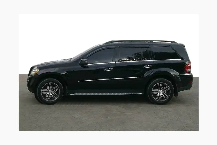 Mercedes GL class X164 2006–2012 Deflektory okien (4 ks, SIM) Image
