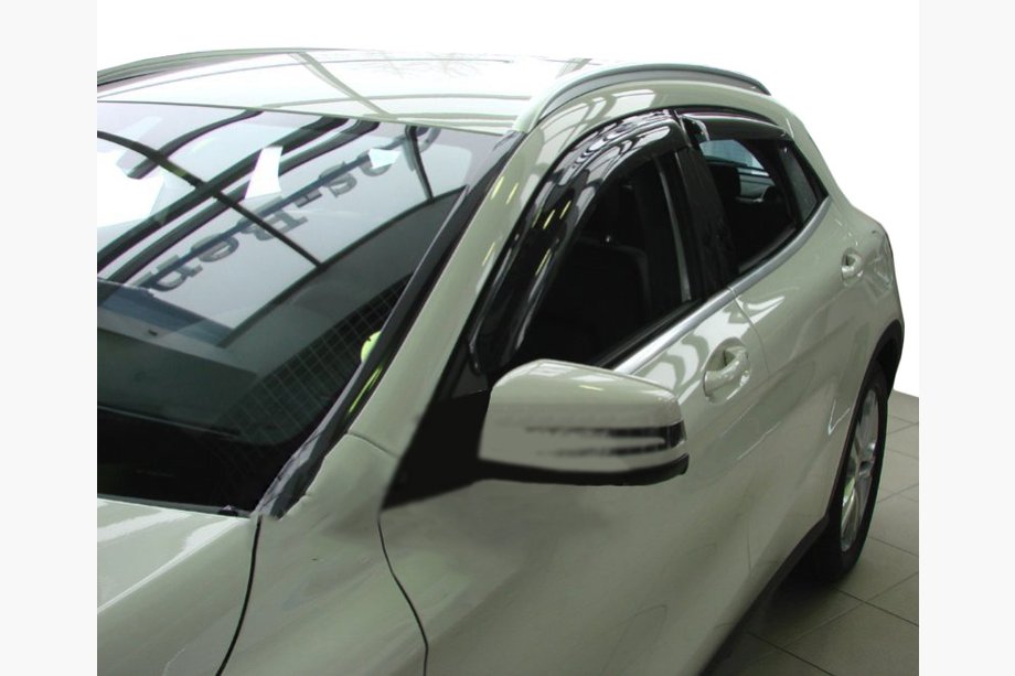 Mercedes GLA X156 2014–2019 Deflektory okien (4 ks, SIM) Image