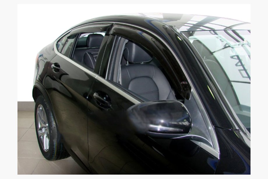 Mercedes GLC Coupé C253 2016–2023 Deflektory okien (4 ks, SIM) Image