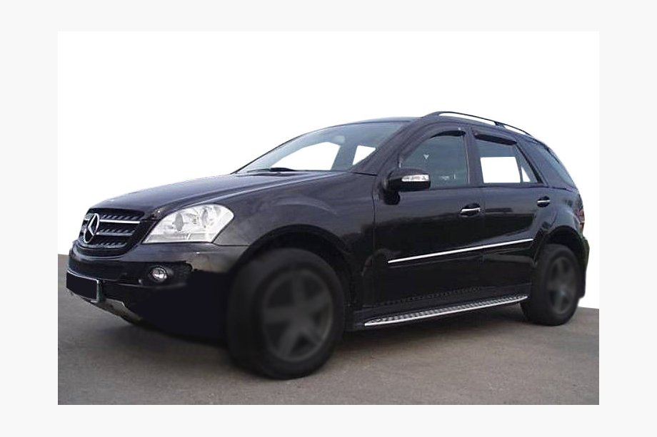 Mercedes ML W164 2005–2011 Deflektory okien (4 ks, SIM) Image
