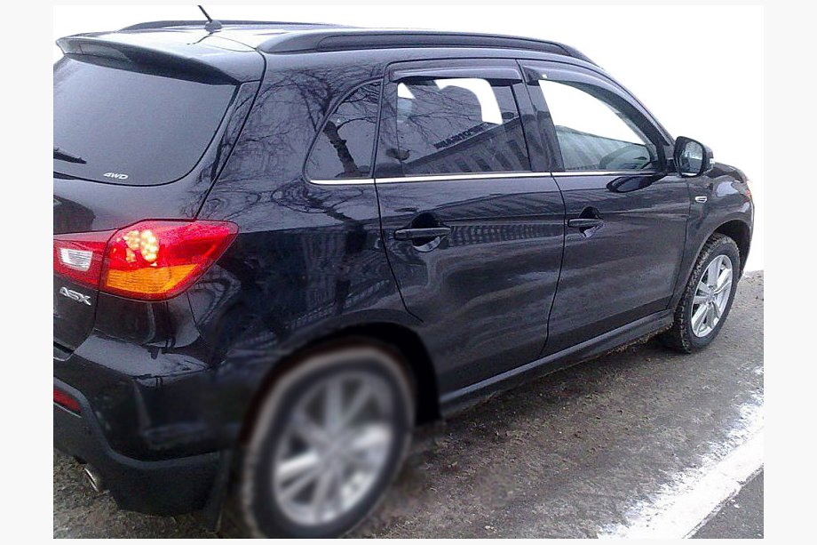 Mitsubishi ASX 2010–2023 Deflektory okien (4 ks, SIM) Image