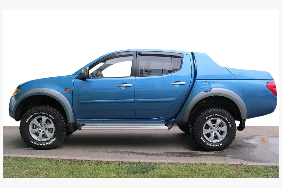 Mitsubishi L200 2006–2015 Deflektory okien (4 ks, SIM) Image
