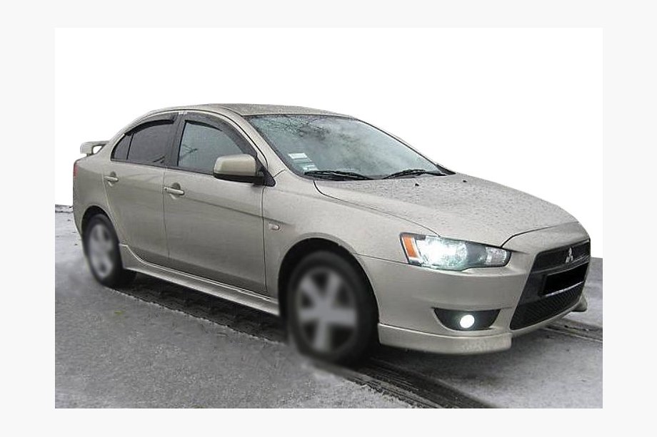Mitsubishi Lancer X 2008– Deflektory okien (4 ks, SIM) Image
