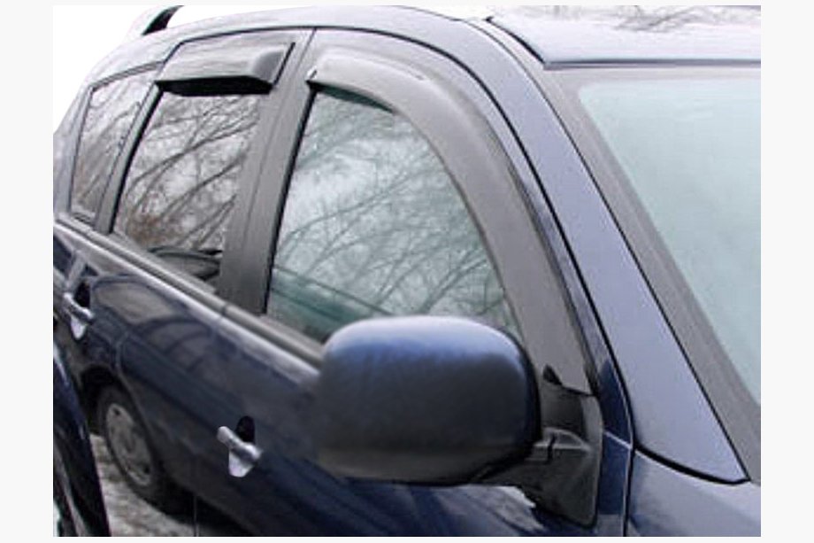 Mitsubishi Outlander 2006–2012 Deflektory okien (4 ks, SIM) Image