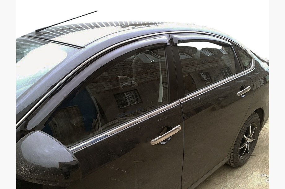 Nissan Almera N17 2012–2018 Deflektory okien (4 ks, SIM) Image