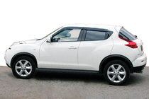 Nissan Juke 2010–2019 Deflektory okien (4 ks, SIM) fotografia 1