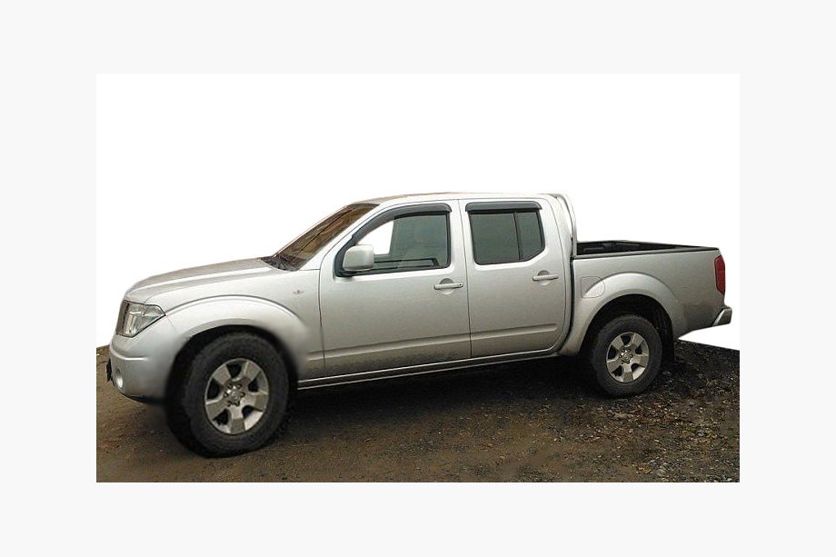 Nissan Navara 2006–2015 Deflektory okien (4 ks, SIM) Image
