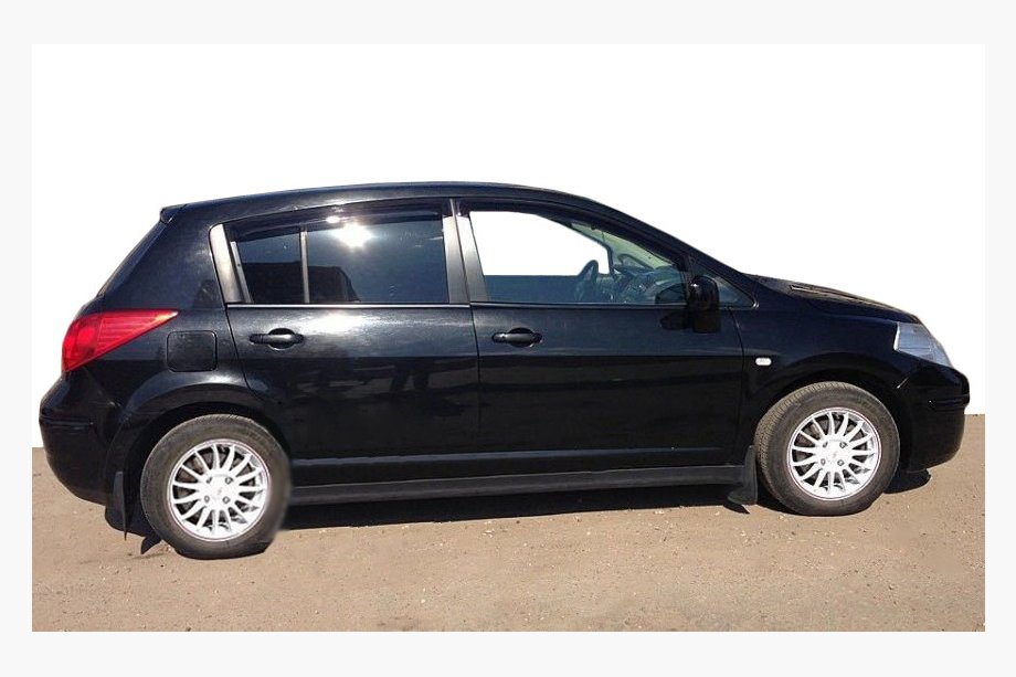 Nissan Tiida 2004–2011 Okenné deflektory HB (4 ks, ANV) Image