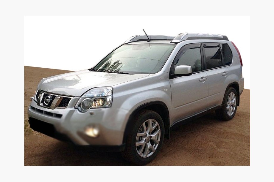 Nissan X-trail T31 2007–2014 Deflektory okien (4 ks, SIM) Image