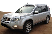 Nissan X-trail T31 2007–2014 Deflektory okien (4 ks, SIM) fotografia 1