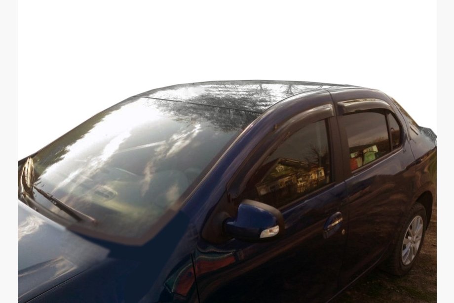 Renault Logan II 2013–2022 Okenné deflektory SD (4 ks, SIM) Image