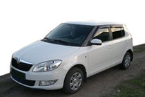 Skoda Fabia 2007–2014 Ofuky okien HB (4 ks, SIM) fotografia 1