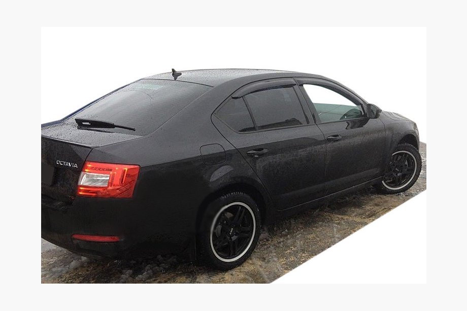 Skoda Octavia III A7 2013–2019 Okenné deflektory LiftBack (4 ks, SIM) Image