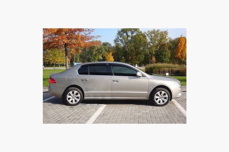 Skoda Superb 2009–2015 Okenné deflektory SD (4 ks, SIM) Image