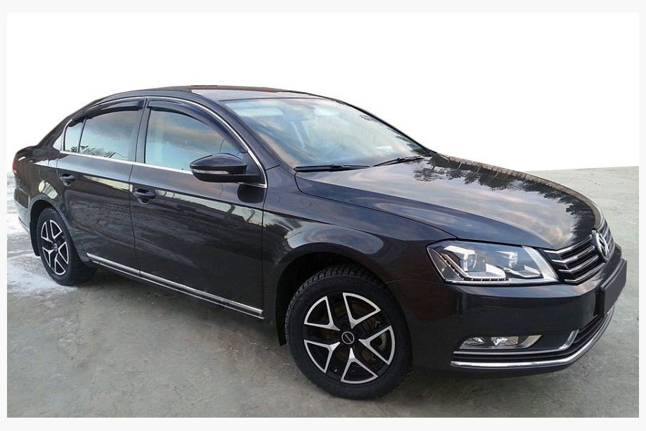 Volkswagen Passat B7 2012–2015 Okenné deflektory SD (4 ks, SIM) Image
