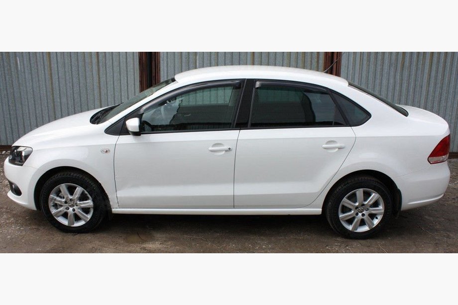 Volkswagen Polo 2010–2017 Okenné deflektory SD (4 ks, SIM) Image