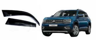 Volkswagen Atlas (Terramont) 2016– Ofuky okien (4 ks, SIM) fotografia 1