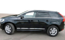 Volvo XC60 2009–2017 Ofuky okien (4 ks, SIM) fotografia 1