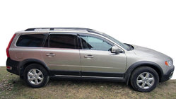 Volvo XC70 2007–2013 Ofuky okien (4 ks, SIM) fotografia 1