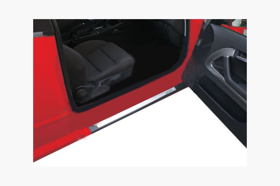 Audi A3 2003–2012 Vnútorné prahové lišty (2 ks, oceľ), kupé 2 ks (kupé) Image