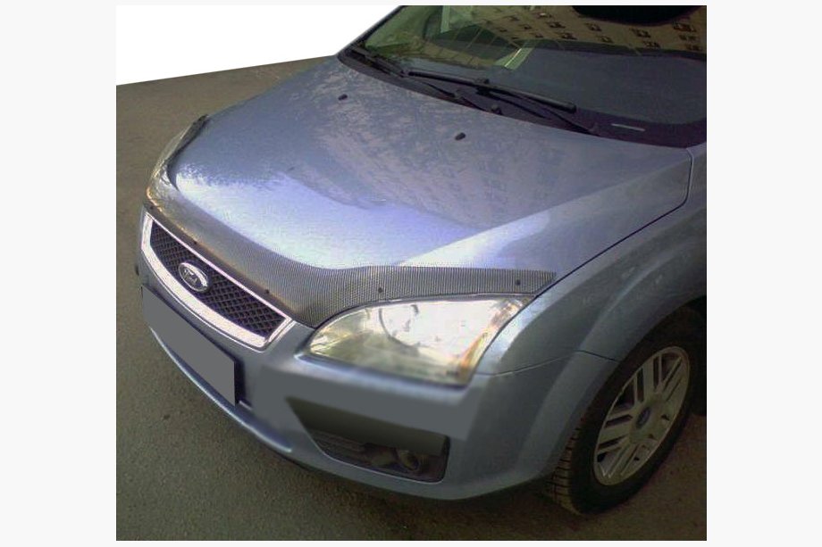 Ford Focus II 2005–2008 Deflektor kapoty v karbónovom dizajne (SIM) Image
