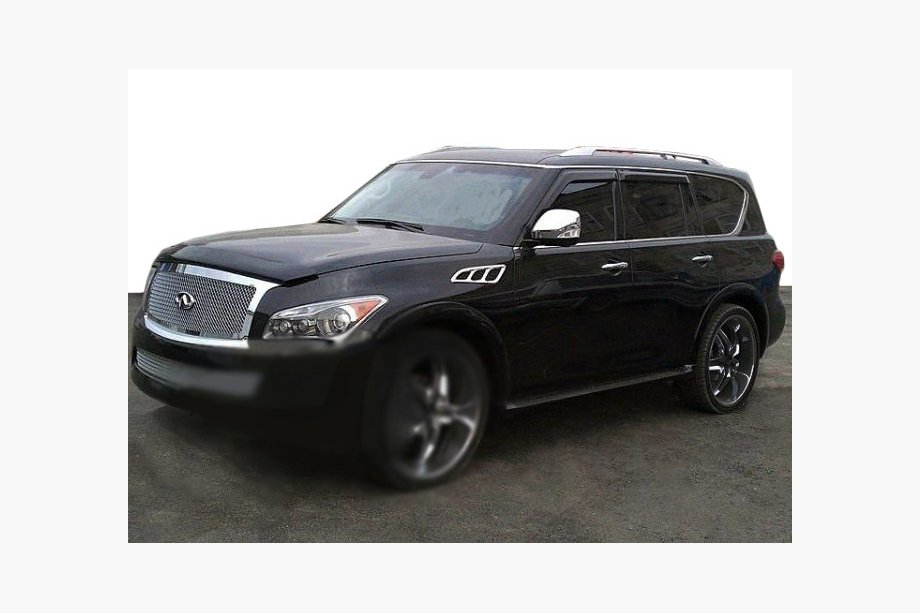 Infiniti QX80 2013–2024 Deflektor kapoty (SIM) Image