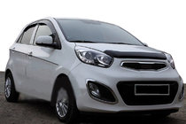 Kia Picanto 2011–2016 Deflektor kapoty (SIM) fotografia 1