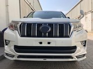 Toyota Land Cruiser Prado 150 2009–2023 Nástavce predného a zadného nárazníka TRD (2017-) Čierna farba fotografia 3