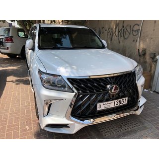 Predný nárazník pre 2008-2015 v štýle faceliftu (na lakovanie) Lexus LX570/450d 2008–2022 fotografia 2