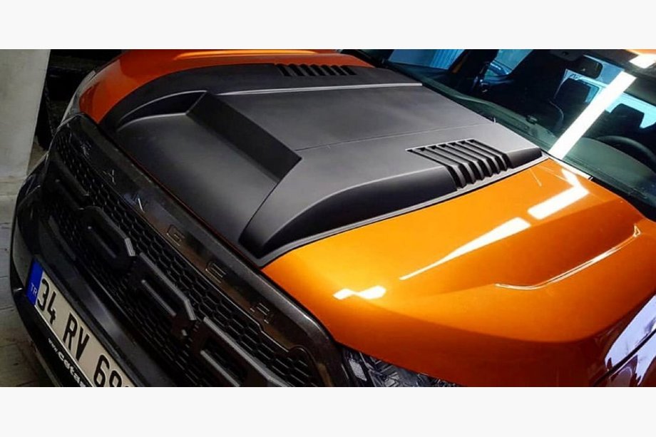 Ford Ranger 2011–2022 Deflektor kapoty V1 (ABS) Image